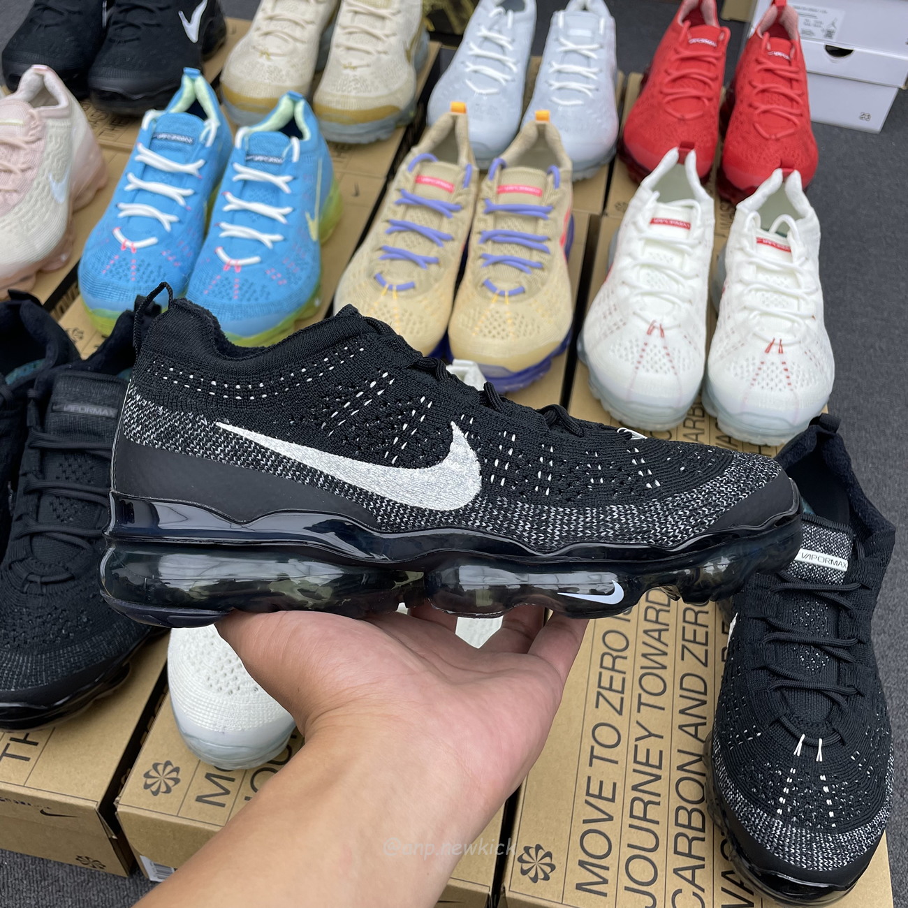 Nike Air Vapormax 2023 Fk Black Sail Anthracite (3) - newkick.app